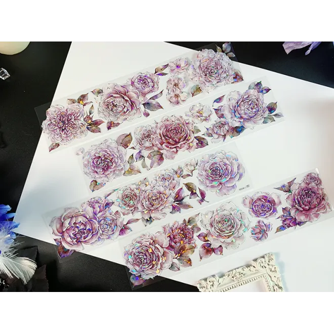 Love for roses at midnight PET TAPE