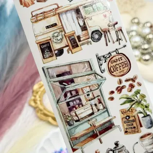 Coffee shop PET TAPE