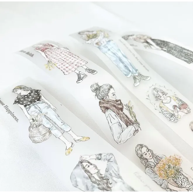 SHE girl Matte PET tape