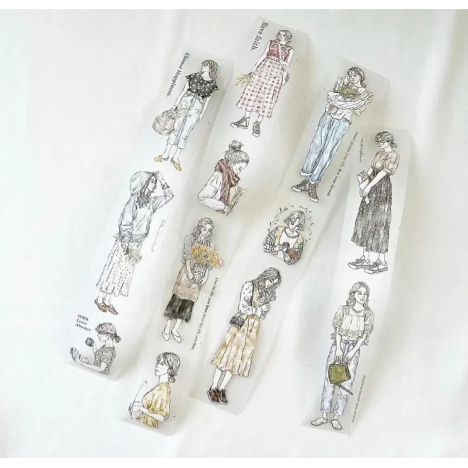 SHE girl Matte PET tape