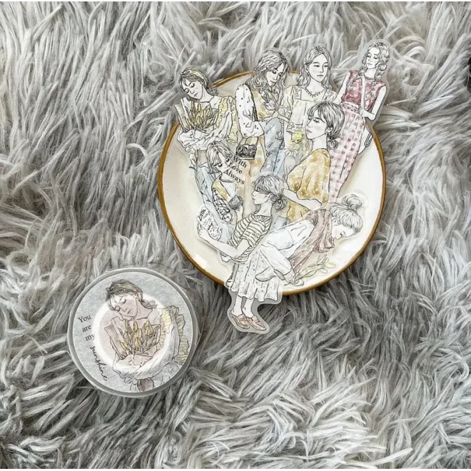 SHE girl Matte PET tape