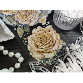 Yellow Roses PET tape