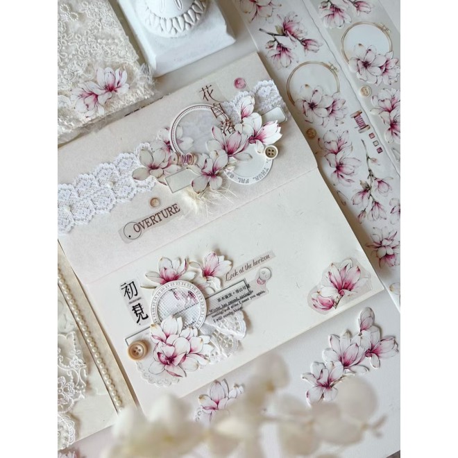 Pink Mangolia PET tape