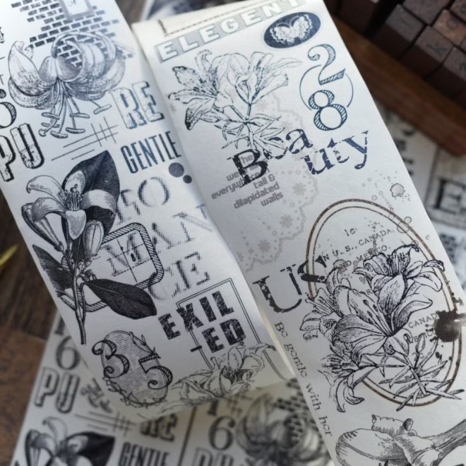 Shadow Lilly PET tape