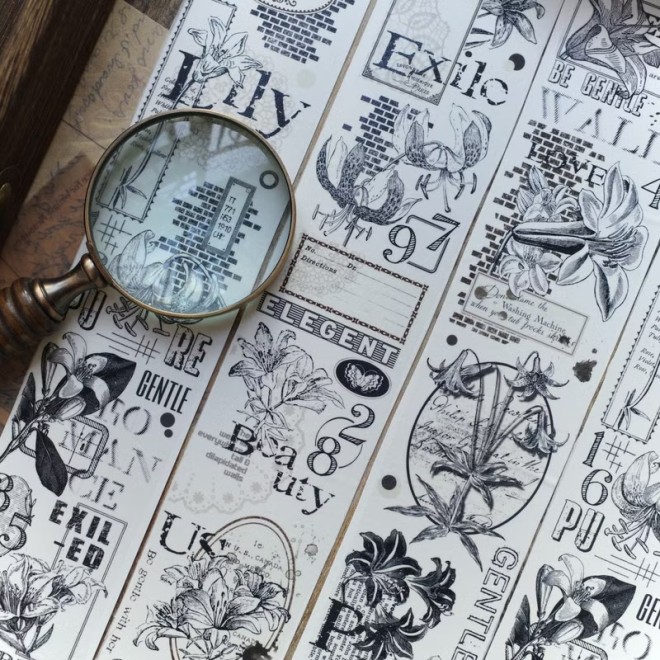 Shadow Lilly PET tape