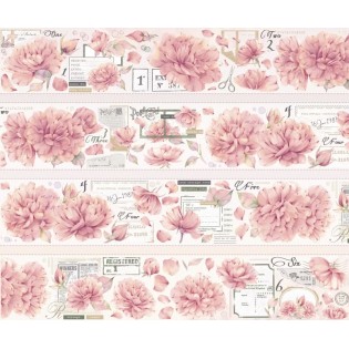 Pink Dream flower PET tape