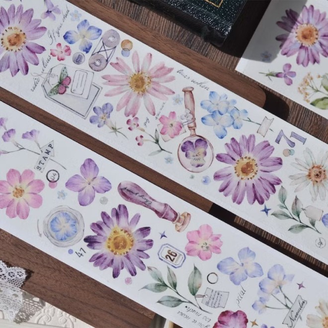 Purple Florence PET TAPE