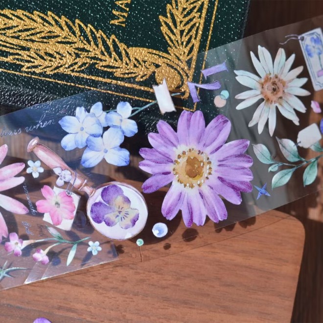 Purple Florence PET TAPE