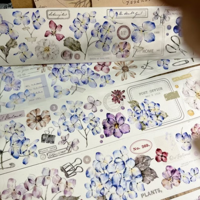 Petal Hydrangea PET tape