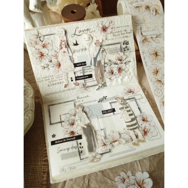 Freesia Flower PET tape