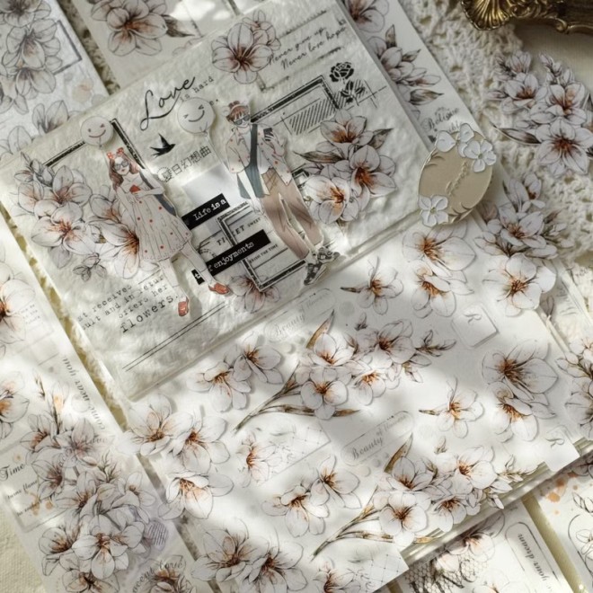 Freesia Flower PET tape