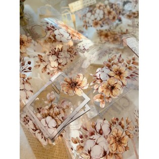 Coffee Flower PET tape