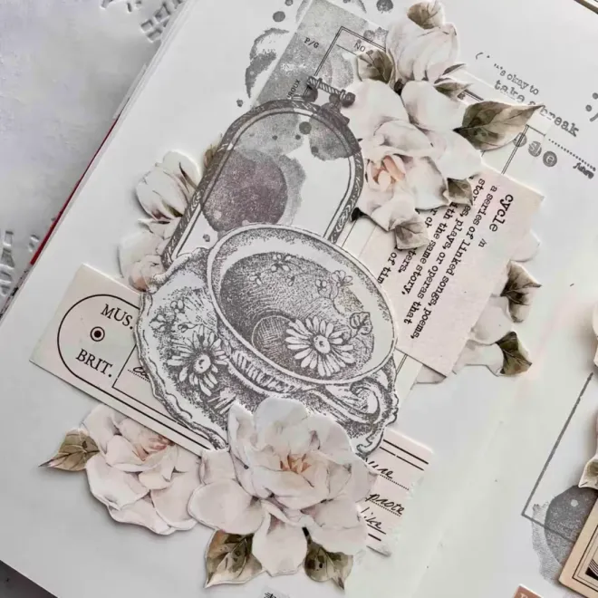 White Gardenia PET tape