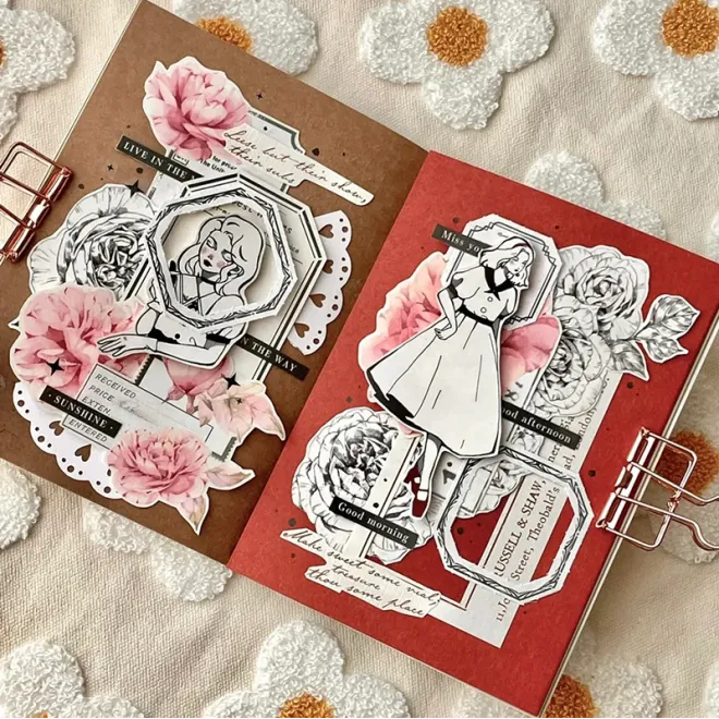 Elegant women PET tape