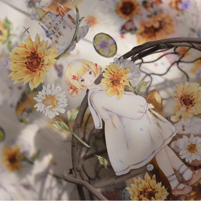 Sunflower Kiddo PET tape