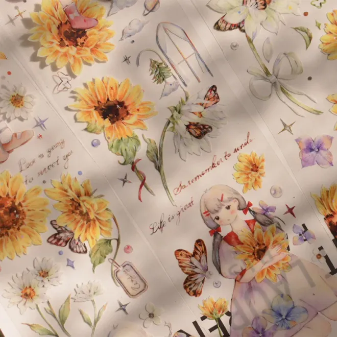 Sunflower Kiddo PET tape