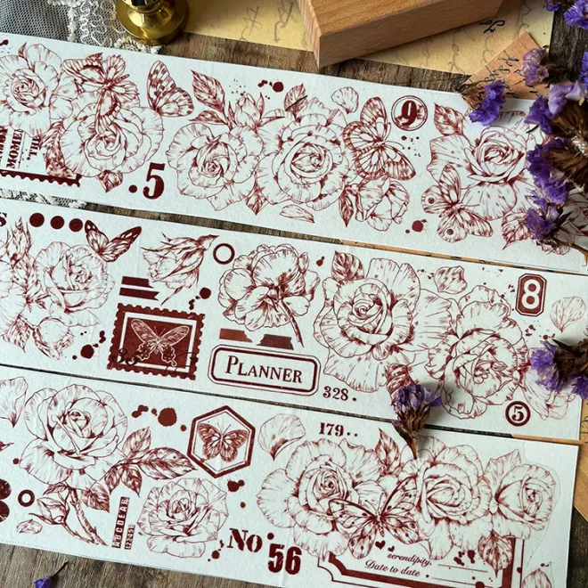 Brown Rose WASHI tape