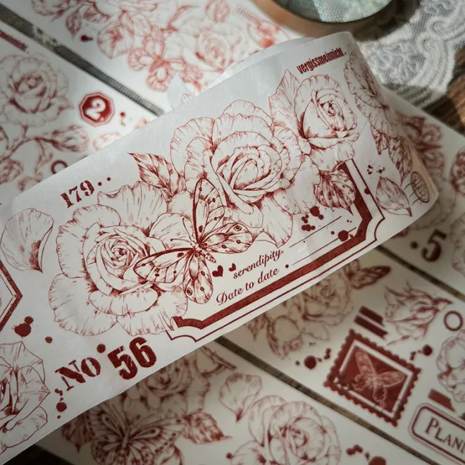 Brown Rose WASHI tape