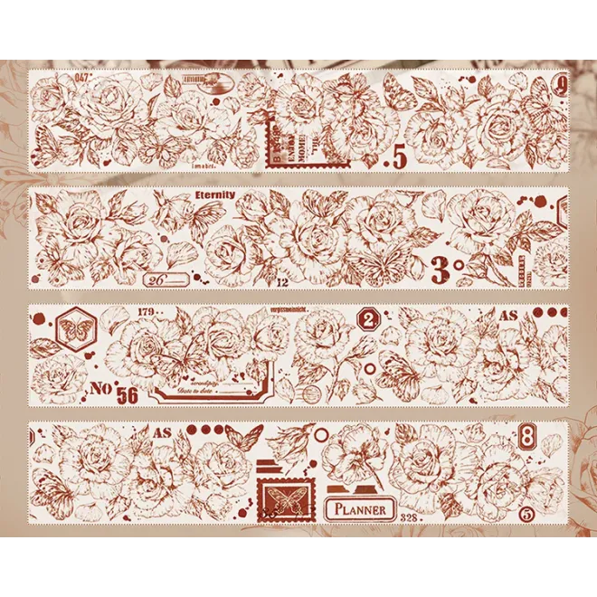 Brown Rose WASHI tape