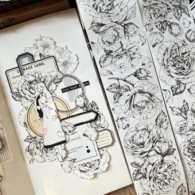 Black Rose WASHI tape