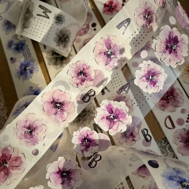 Little Colourful Petals PET tape