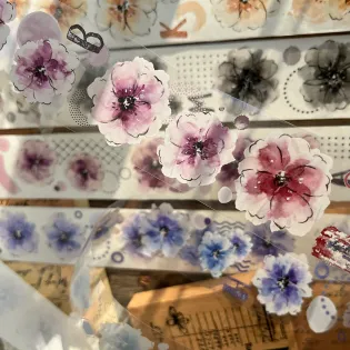 Little Colourful Petals PET tape
