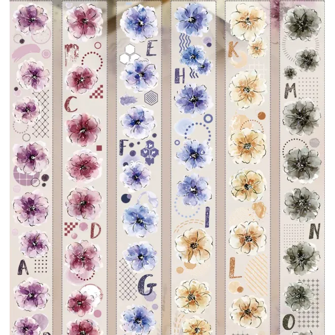 Little Colourful Petals PET tape