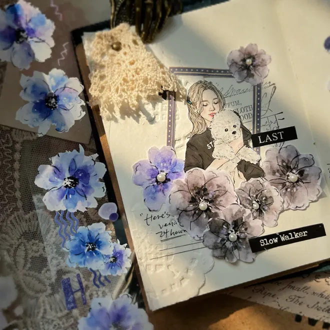 Little Colourful Petals PET tape