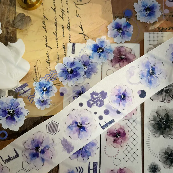 Little Colourful Petals PET tape