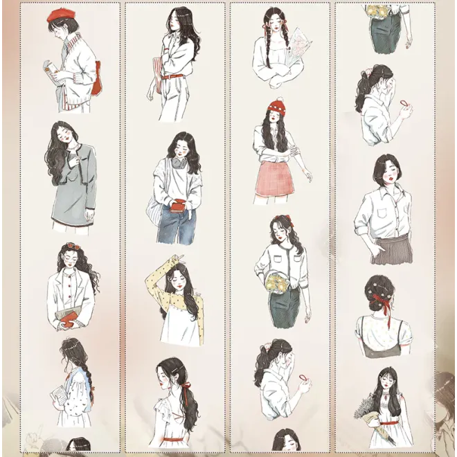 Picture Perfect Girl Matte PET tape