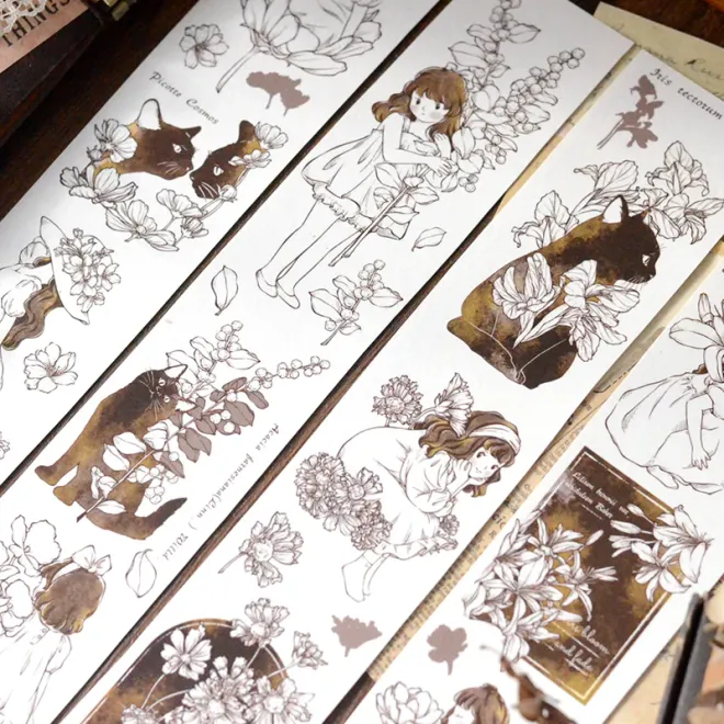 Flower Girls PET tape