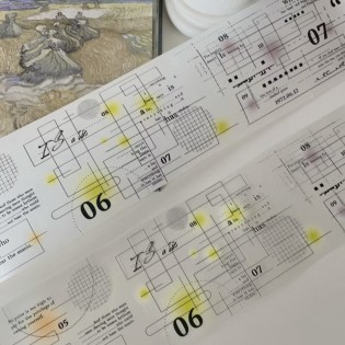 Colourful Spot background PET tape