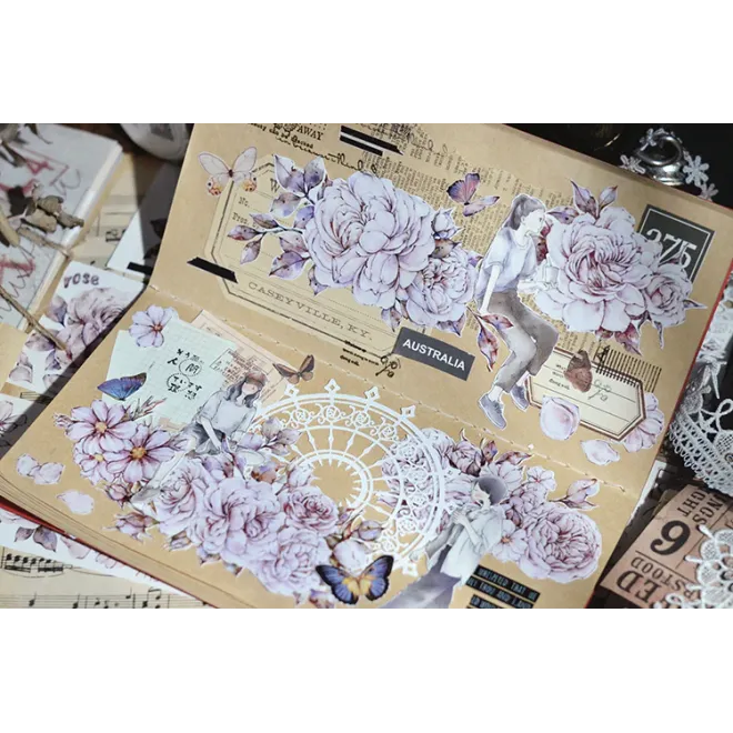 Leisure Coffee Girl PET tape