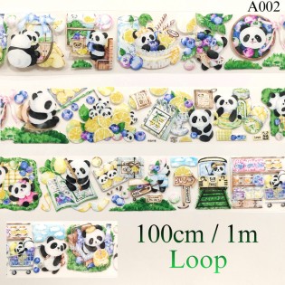 Panda & Blueberry Tape
