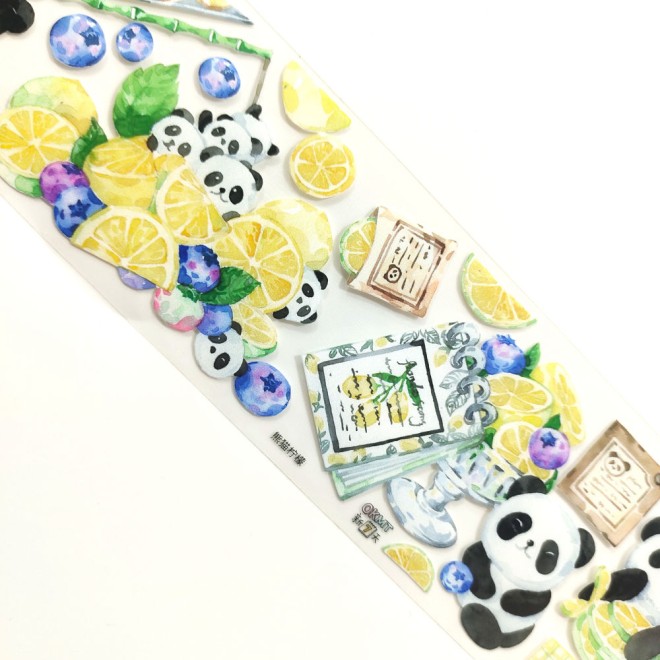Panda & Blueberry Tape