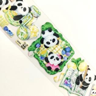 Panda & Blueberry Tape