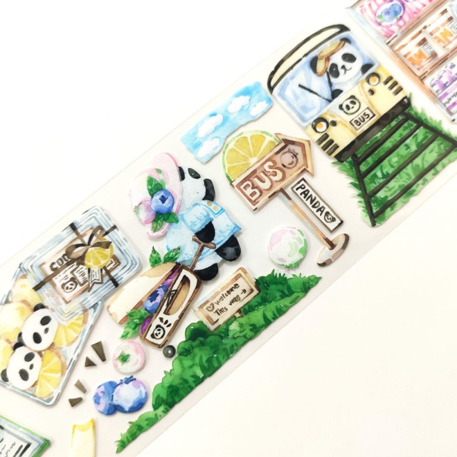 Panda & Blueberry Tape